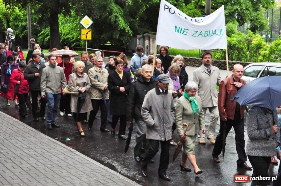 Zdjęcie w galerii na portalu naszraciborz.pl: Maszerowali dla życia wiadomości z regionu