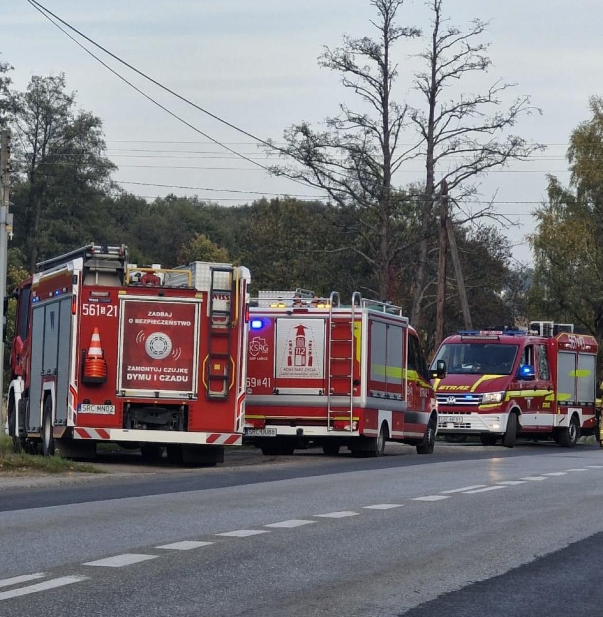 Zdjęcie w galerii na portalu naszraciborz.pl: Zderzenie dwóch samochodów w Rzuchowie wiadomości z regionu