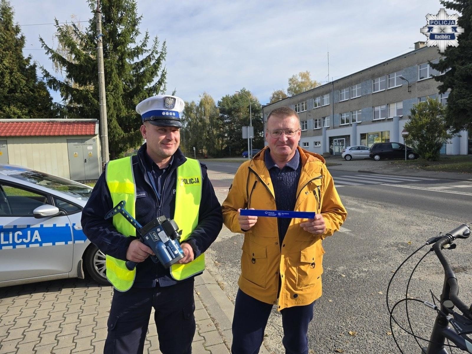 Zdjęcie w galerii na portalu naszraciborz.pl: Podsumowanie policyjnej akcji Bezpieczny cyklista wiadomości z regionu