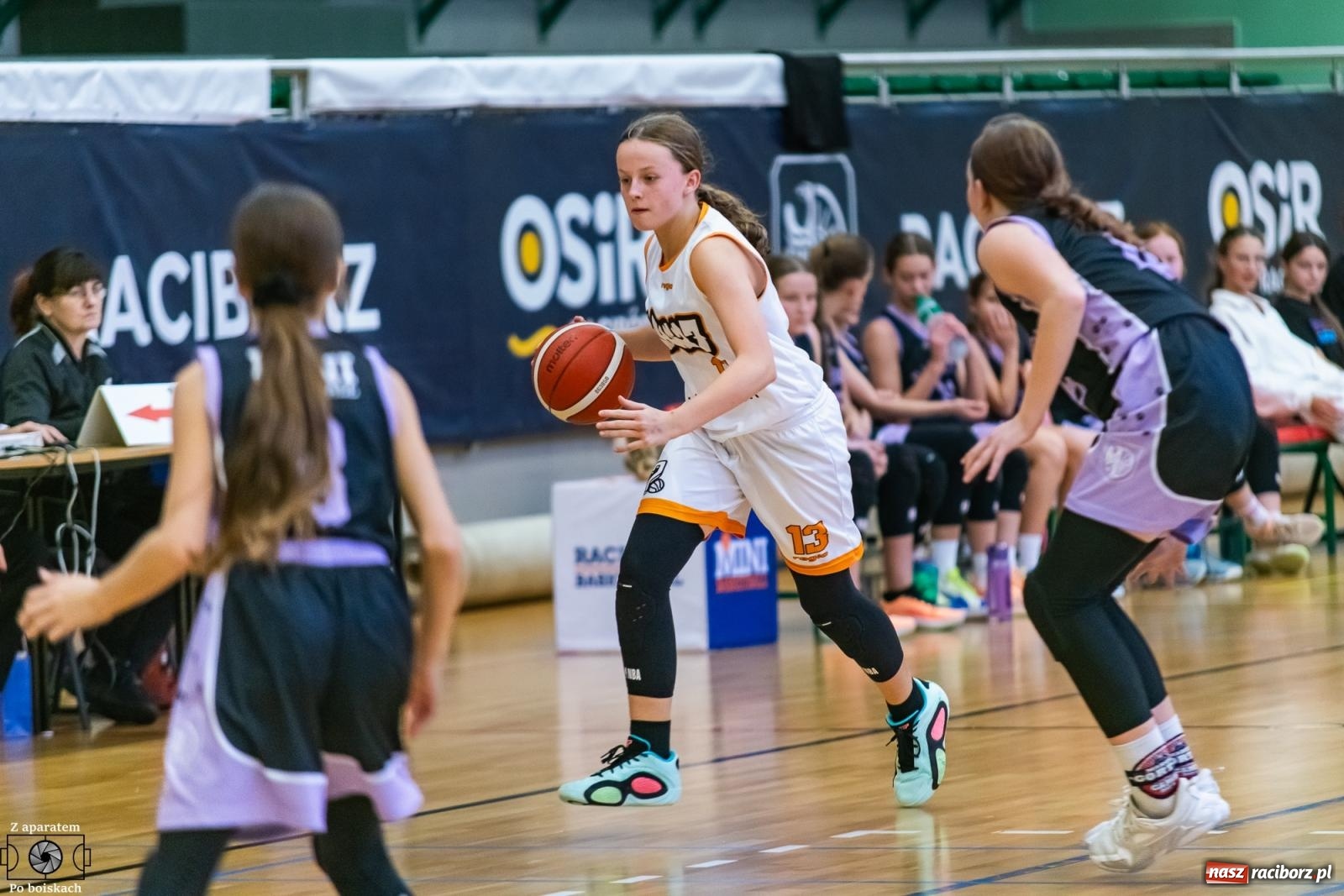 Zdjęcie w galerii na portalu naszraciborz.pl: Gładka wygrana koszykarek MiniBasketball Racibórz [FOTO] wiadomości z regionu