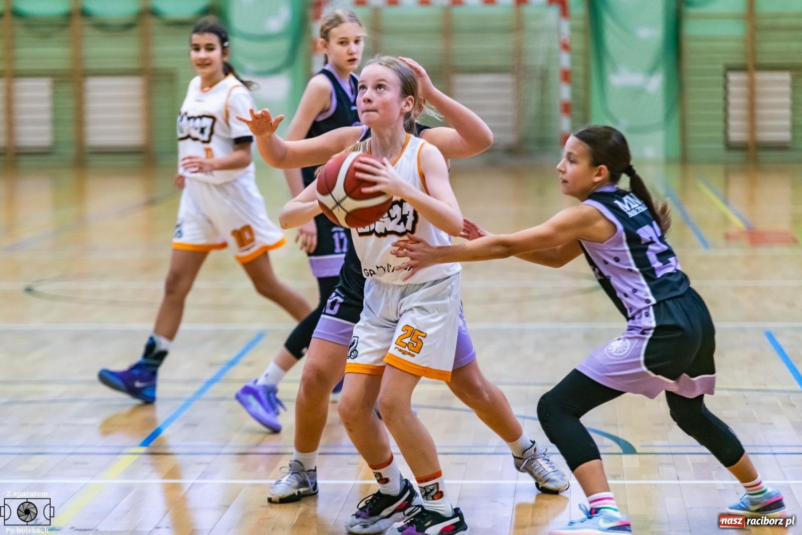 Zdjęcie w galerii na portalu naszraciborz.pl: Gładka wygrana koszykarek MiniBasketball Racibórz [FOTO] wiadomości z regionu