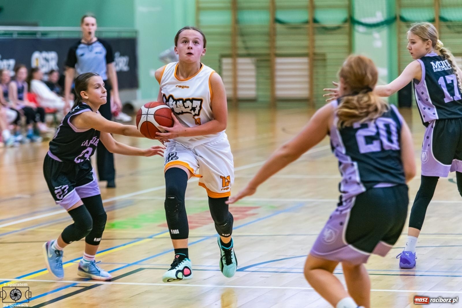 Zdjęcie w galerii na portalu naszraciborz.pl: Gładka wygrana koszykarek MiniBasketball Racibórz [FOTO] wiadomości z regionu