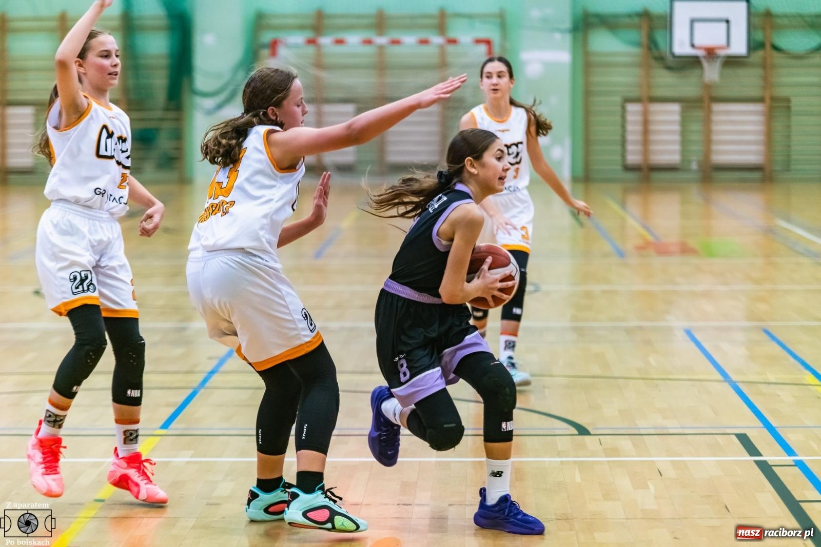 Zdjęcie w galerii na portalu naszraciborz.pl: Gładka wygrana koszykarek MiniBasketball Racibórz [FOTO] wiadomości z regionu