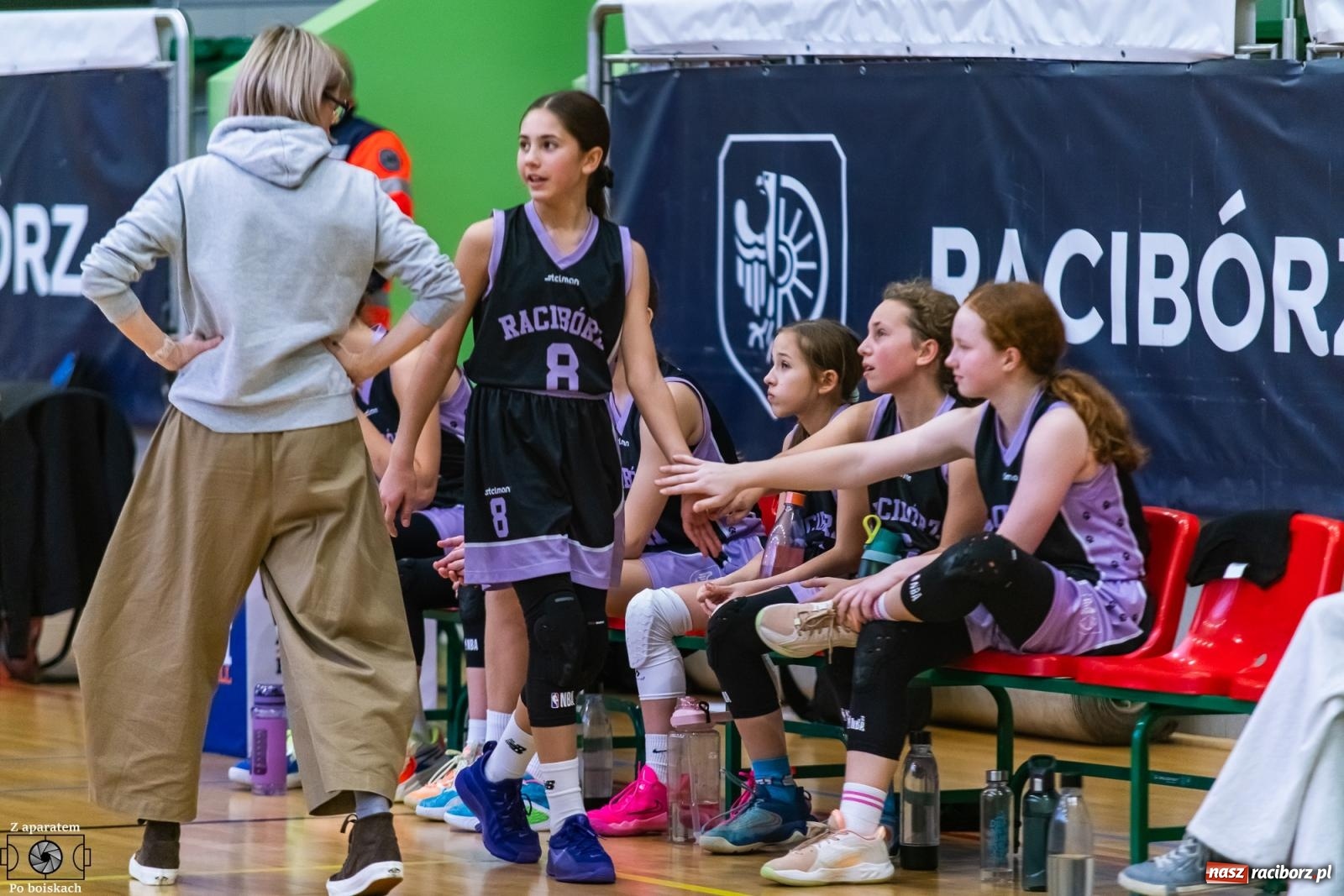 Zdjęcie w galerii na portalu naszraciborz.pl: Gładka wygrana koszykarek MiniBasketball Racibórz [FOTO] wiadomości z regionu