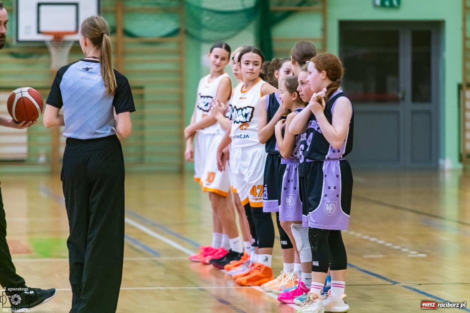Zdjęcie w galerii na portalu naszraciborz.pl: Gładka wygrana koszykarek MiniBasketball Racibórz [FOTO] wiadomości z regionu