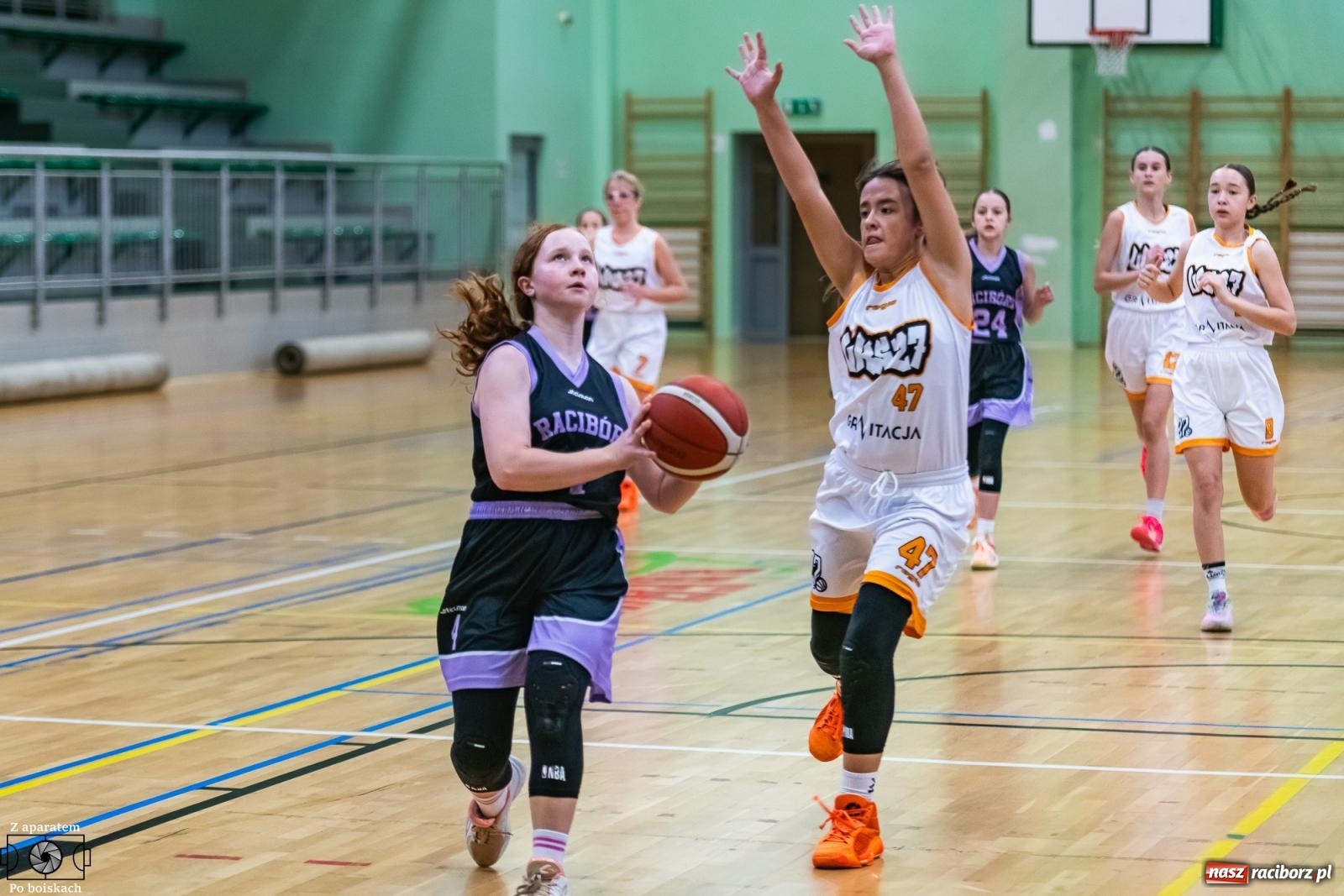Zdjęcie w galerii na portalu naszraciborz.pl: Gładka wygrana koszykarek MiniBasketball Racibórz [FOTO] wiadomości z regionu