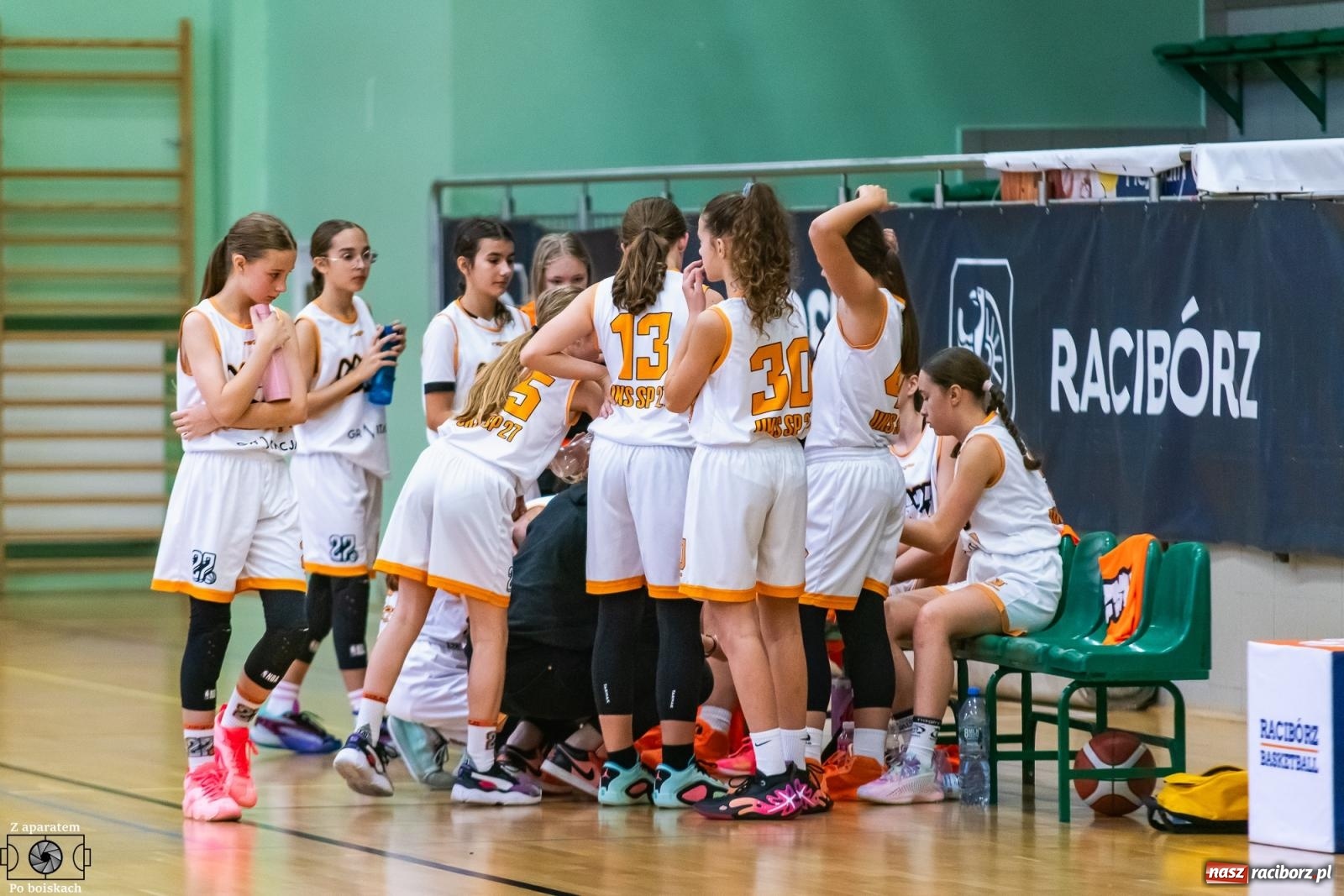 Zdjęcie w galerii na portalu naszraciborz.pl: Gładka wygrana koszykarek MiniBasketball Racibórz [FOTO] wiadomości z regionu