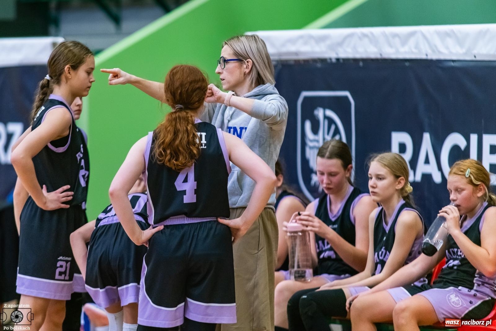 Zdjęcie w galerii na portalu naszraciborz.pl: Gładka wygrana koszykarek MiniBasketball Racibórz [FOTO] wiadomości z regionu