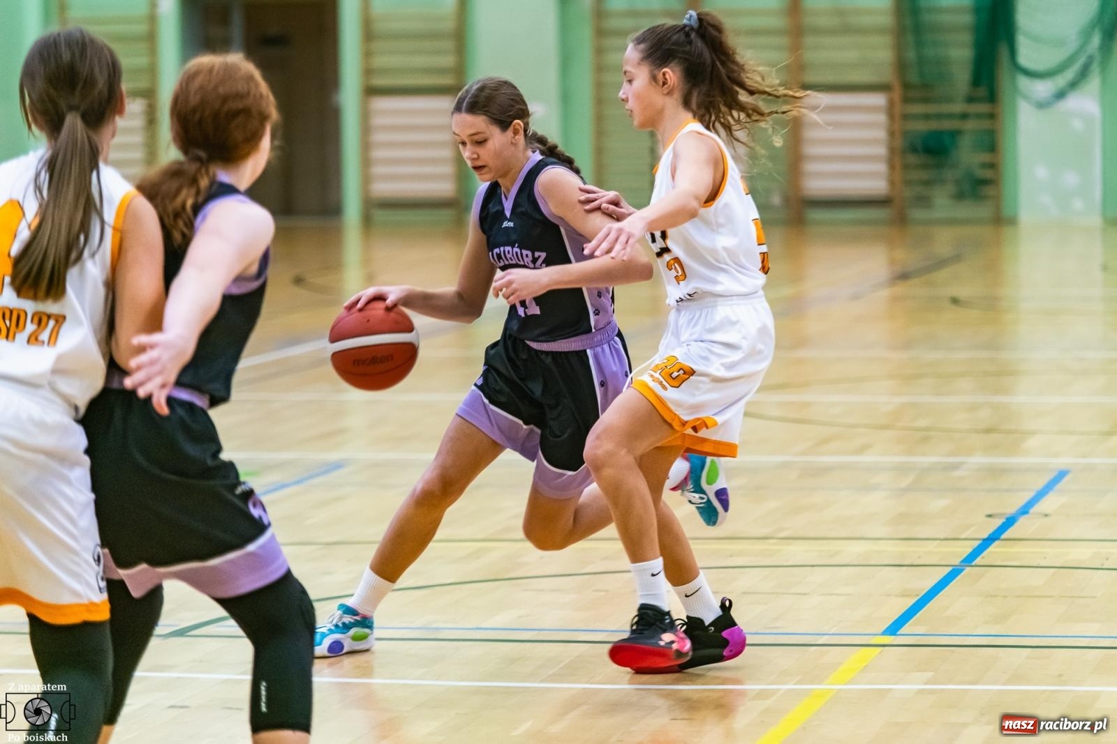 Zdjęcie w galerii na portalu naszraciborz.pl: Gładka wygrana koszykarek MiniBasketball Racibórz [FOTO] wiadomości z regionu