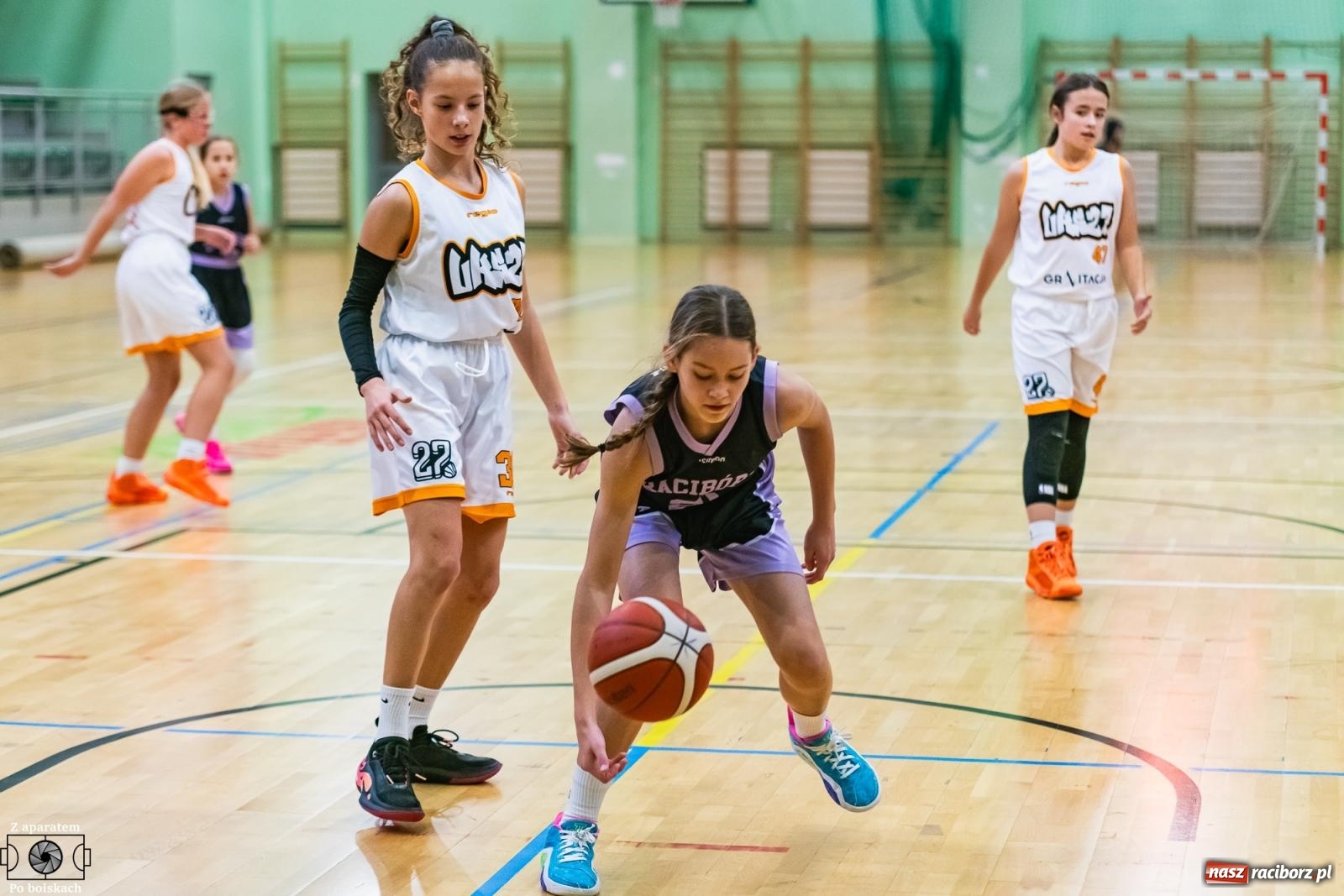 Zdjęcie w galerii na portalu naszraciborz.pl: Gładka wygrana koszykarek MiniBasketball Racibórz [FOTO] wiadomości z regionu