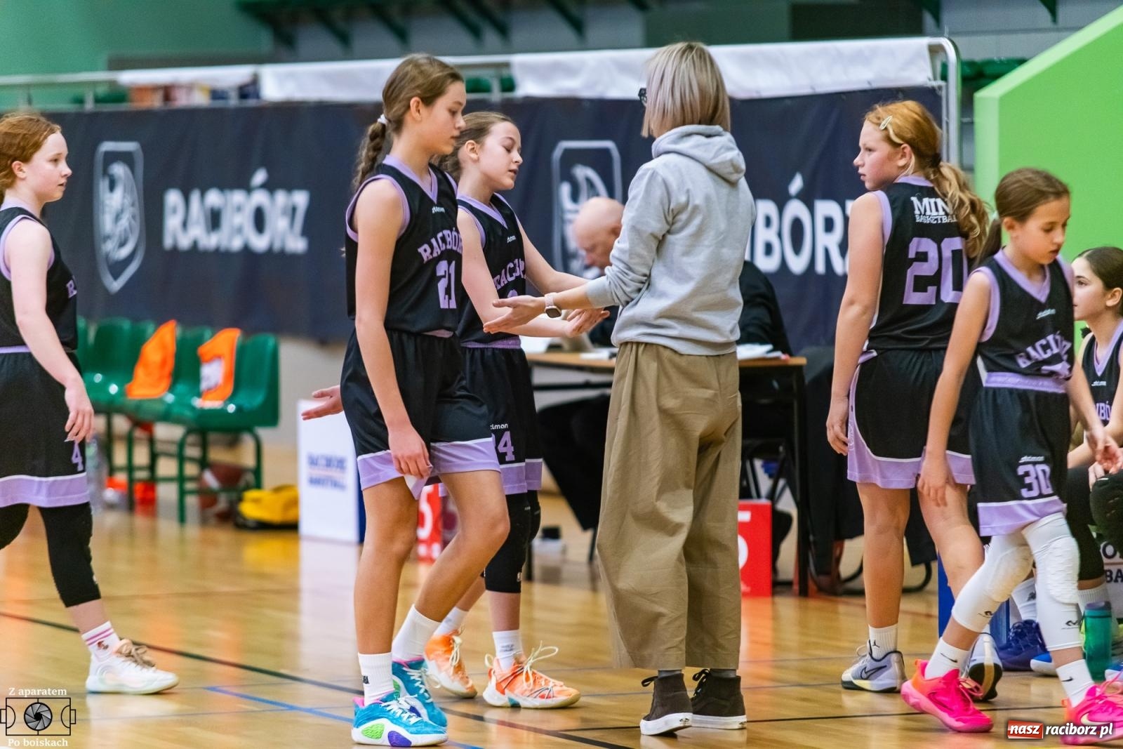 Zdjęcie w galerii na portalu naszraciborz.pl: Gładka wygrana koszykarek MiniBasketball Racibórz [FOTO] wiadomości z regionu