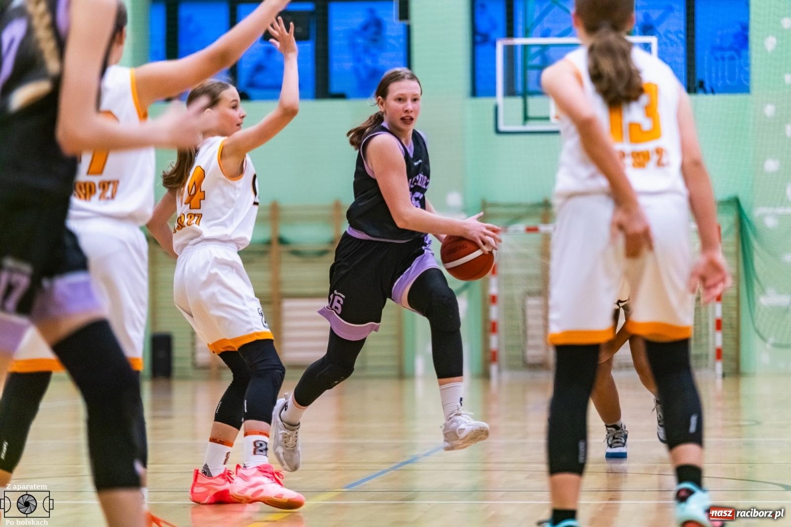 Zdjęcie w galerii na portalu naszraciborz.pl: Gładka wygrana koszykarek MiniBasketball Racibórz [FOTO] wiadomości z regionu