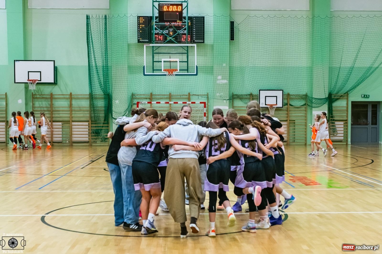 Zdjęcie w galerii na portalu naszraciborz.pl: Gładka wygrana koszykarek MiniBasketball Racibórz [FOTO] wiadomości z regionu