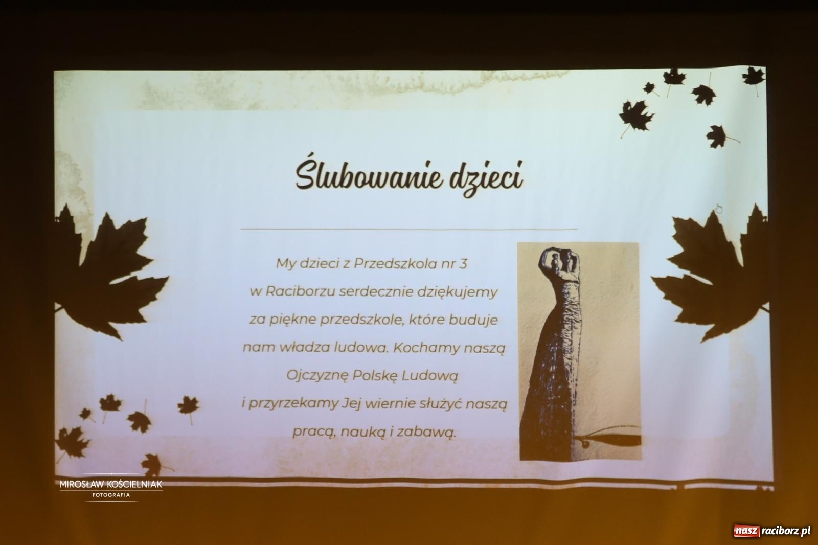 Zdjęcie w galerii na portalu naszraciborz.pl: 50-lecie Przedszkola nr 3 w Raciborzu w RCK Strzecha [FOTO i WIDEO] wiadomości z regionu