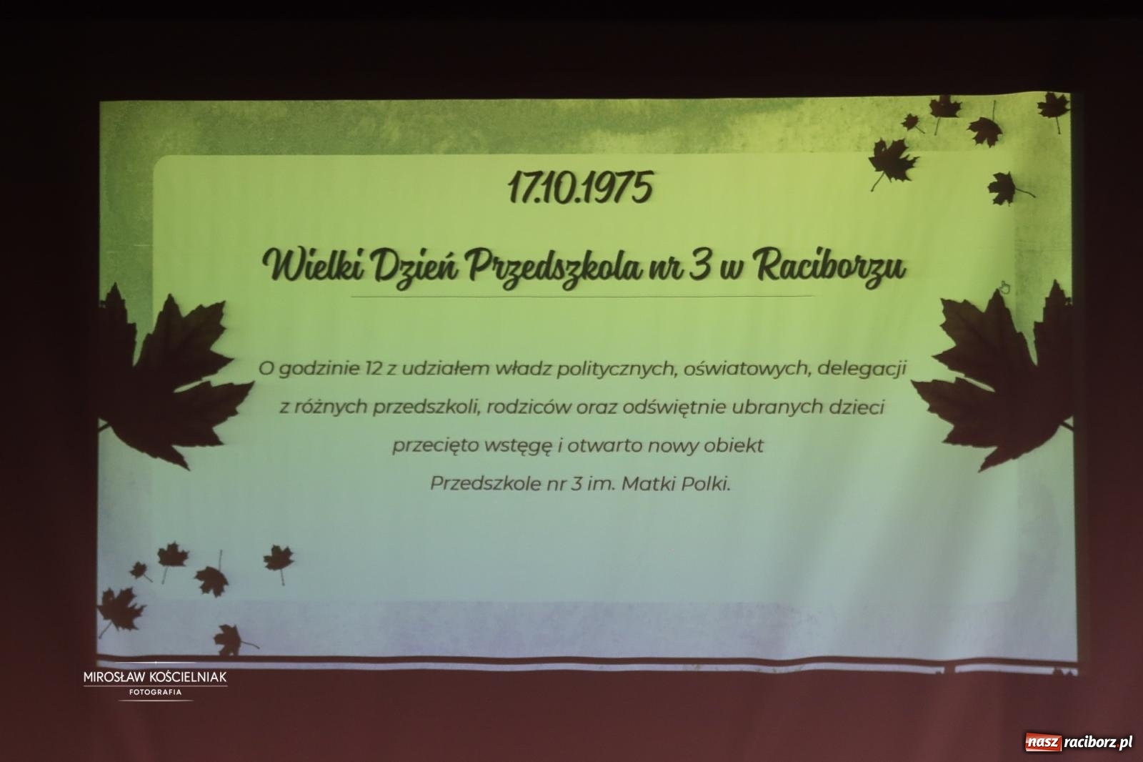 Zdjęcie w galerii na portalu naszraciborz.pl: 50-lecie Przedszkola nr 3 w Raciborzu w RCK Strzecha [FOTO i WIDEO] wiadomości z regionu