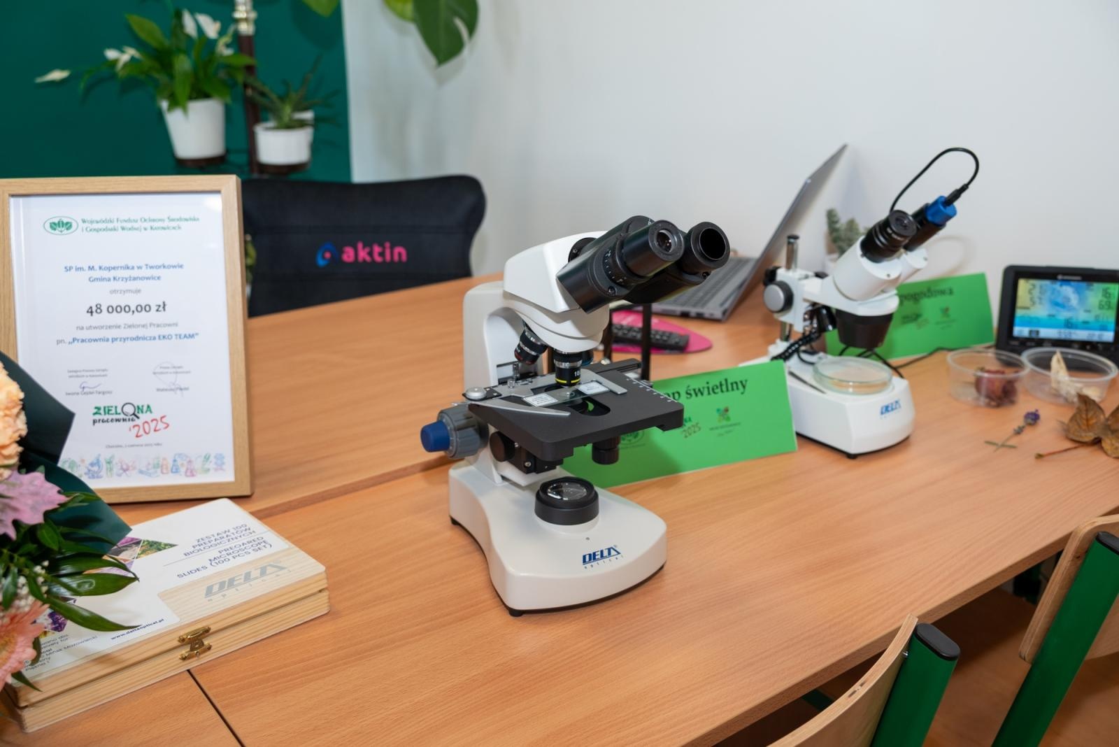 Zdjęcie w galerii na portalu naszraciborz.pl: Nowoczesna pracownia przyrodnicza i ścieżka dydaktyczna w Tworkowie już otwarte wiadomości z regionu