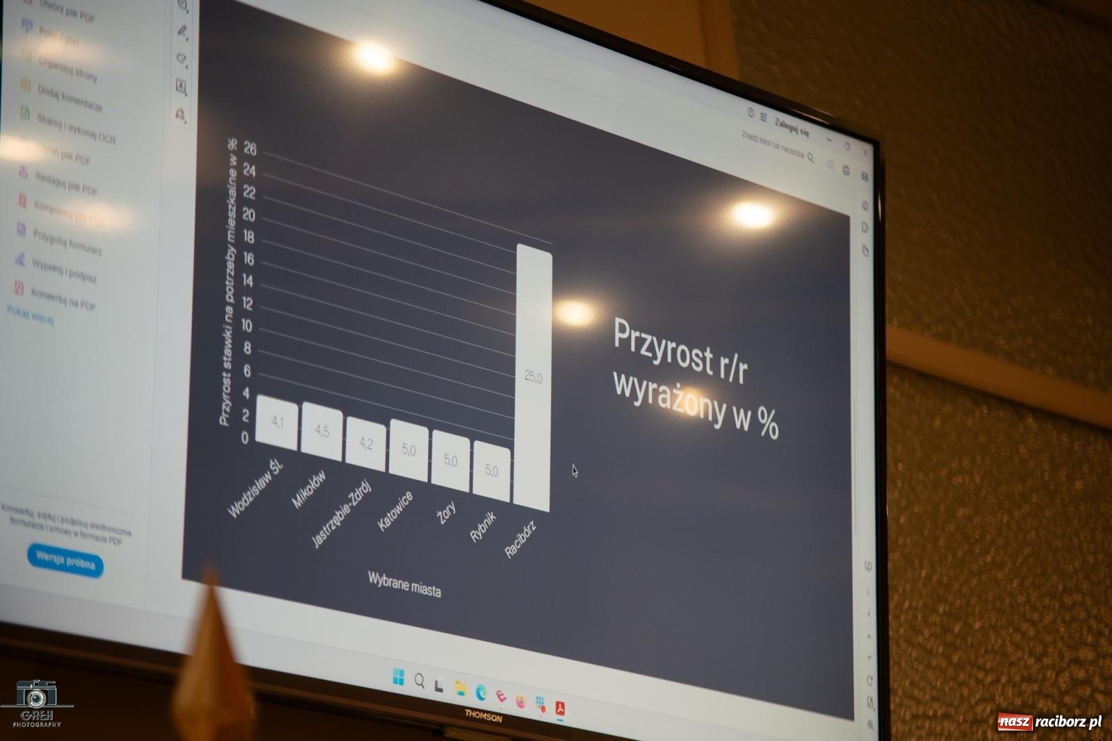 Zdjęcie w galerii na portalu naszraciborz.pl: Gdzie jest prezydent? Migawki z komisji budżetu Rady Miasta wiadomości z regionu