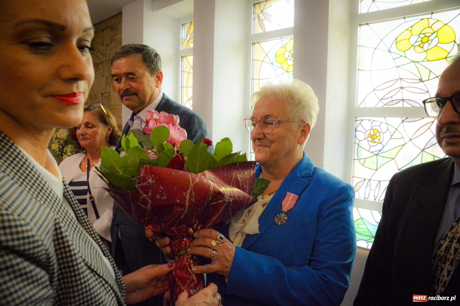 Zdjęcie w galerii na portalu naszraciborz.pl: Złote gody w Raciborzu - osiem par świętowało w USC wiadomości z regionu
