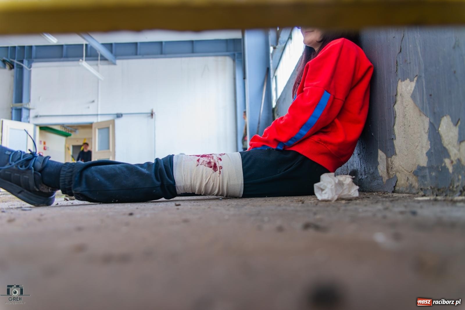 Zdjęcie w galerii na portalu naszraciborz.pl: Służby w akcji przy Cegielnianej. Powiatowe manewry w Raciborzu [FOTO i WIDEO] wiadomości z regionu