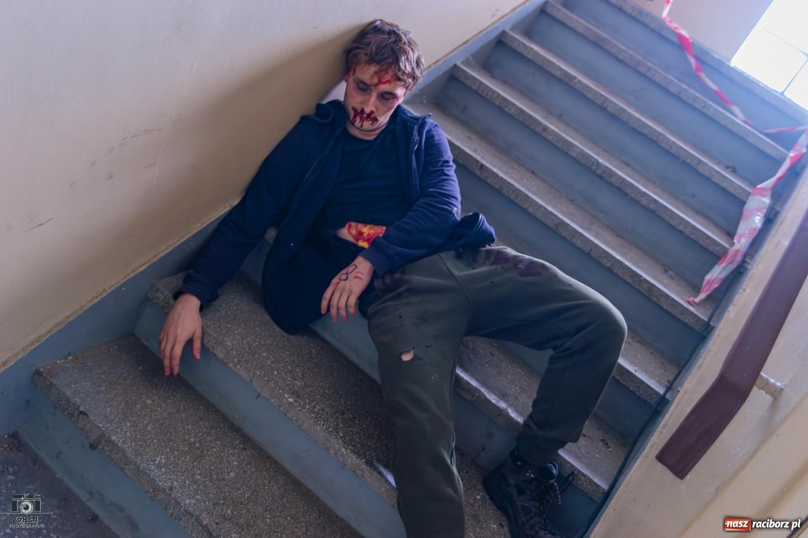 Zdjęcie w galerii na portalu naszraciborz.pl: Służby w akcji przy Cegielnianej. Powiatowe manewry w Raciborzu [FOTO i WIDEO] wiadomości z regionu