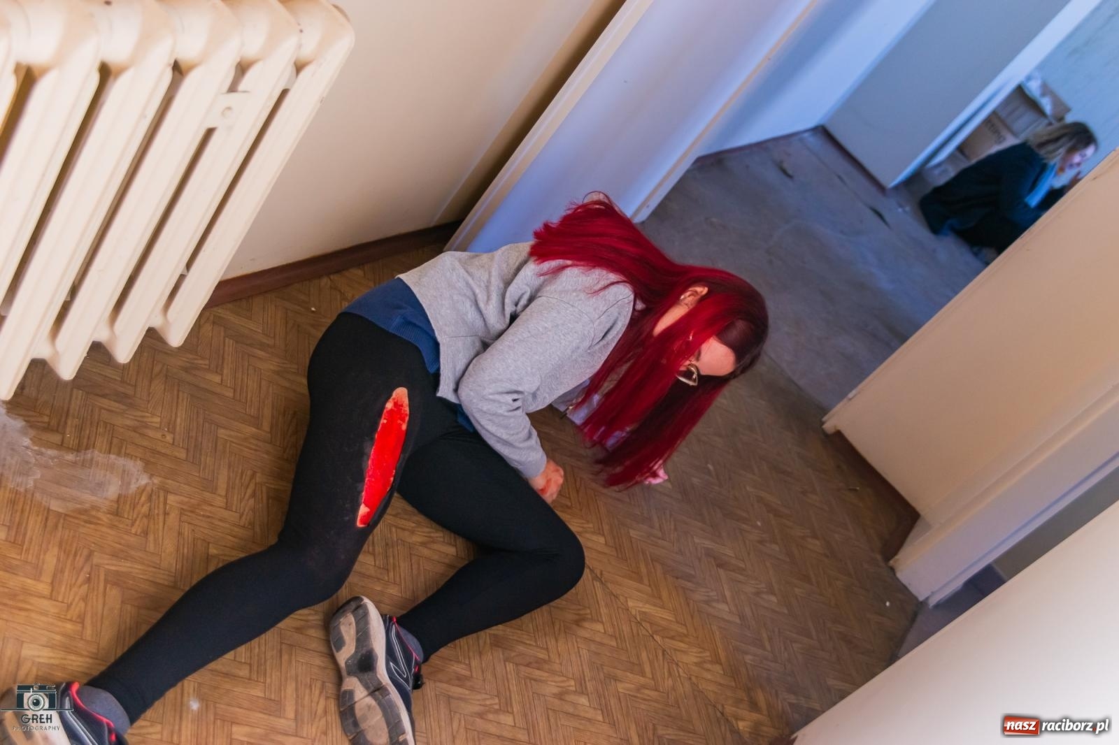 Zdjęcie w galerii na portalu naszraciborz.pl: Służby w akcji przy Cegielnianej. Powiatowe manewry w Raciborzu [FOTO i WIDEO] wiadomości z regionu