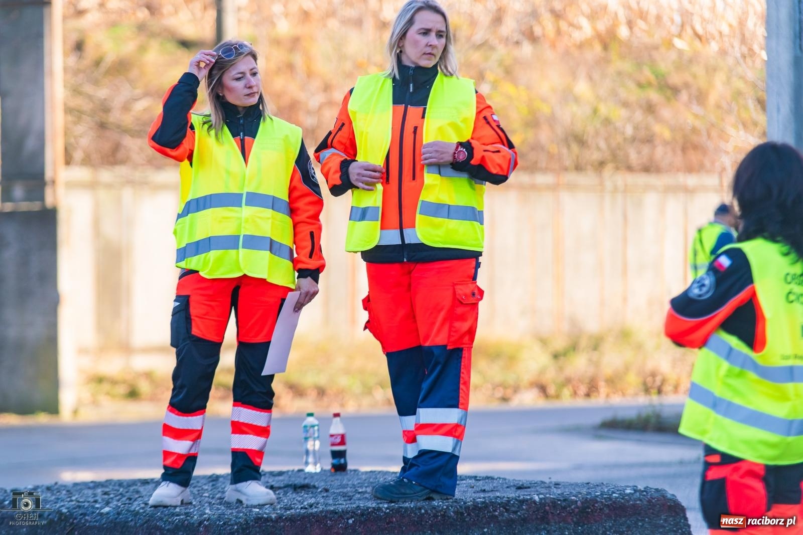 Zdjęcie w galerii na portalu naszraciborz.pl: Służby w akcji przy Cegielnianej. Powiatowe manewry w Raciborzu [FOTO i WIDEO] wiadomości z regionu