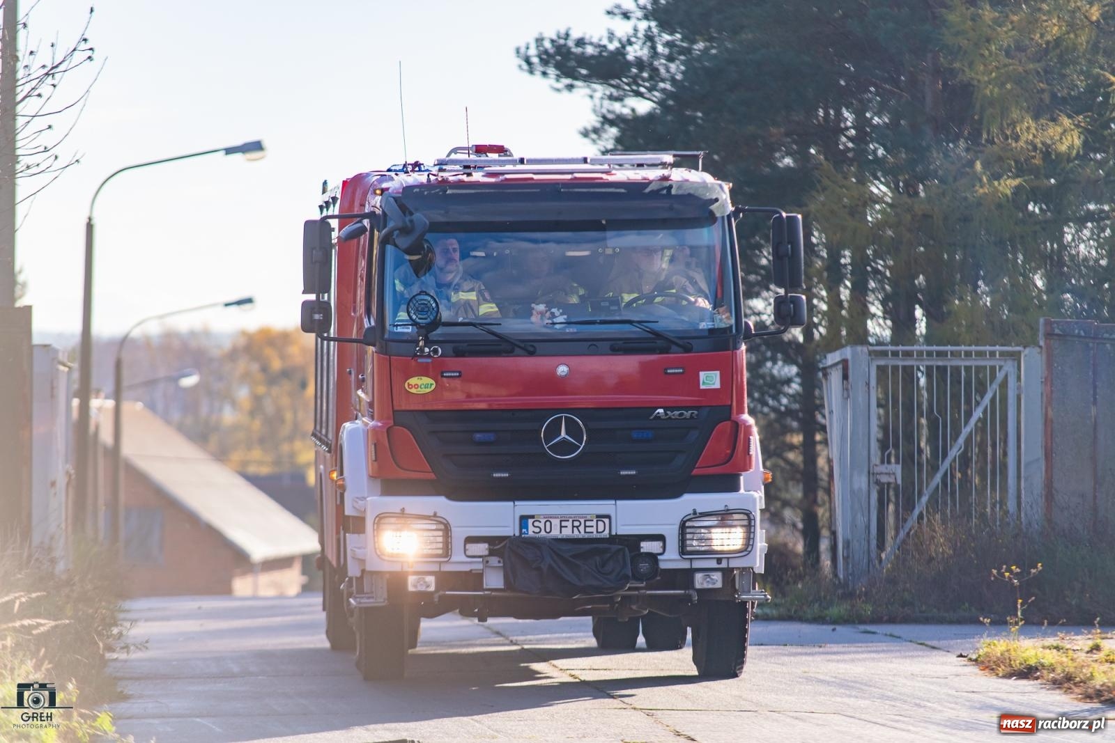 Zdjęcie w galerii na portalu naszraciborz.pl: Służby w akcji przy Cegielnianej. Powiatowe manewry w Raciborzu [FOTO i WIDEO] wiadomości z regionu