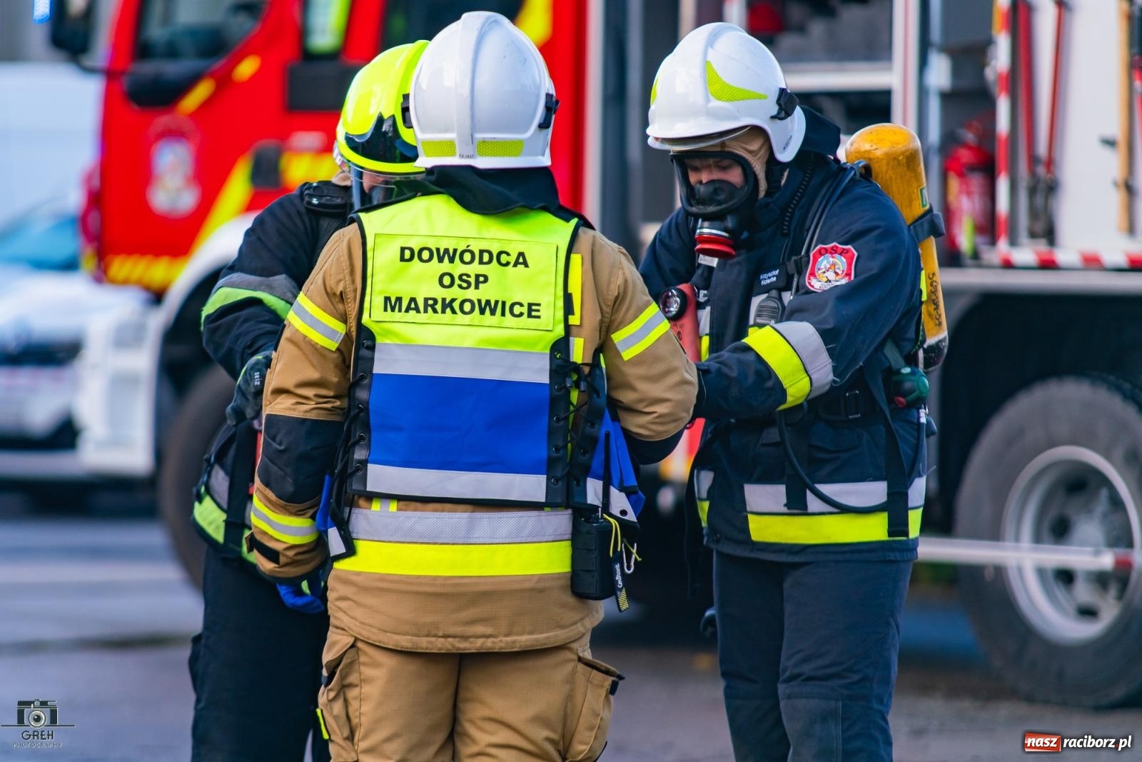 Zdjęcie w galerii na portalu naszraciborz.pl: Służby w akcji przy Cegielnianej. Powiatowe manewry w Raciborzu [FOTO i WIDEO] wiadomości z regionu