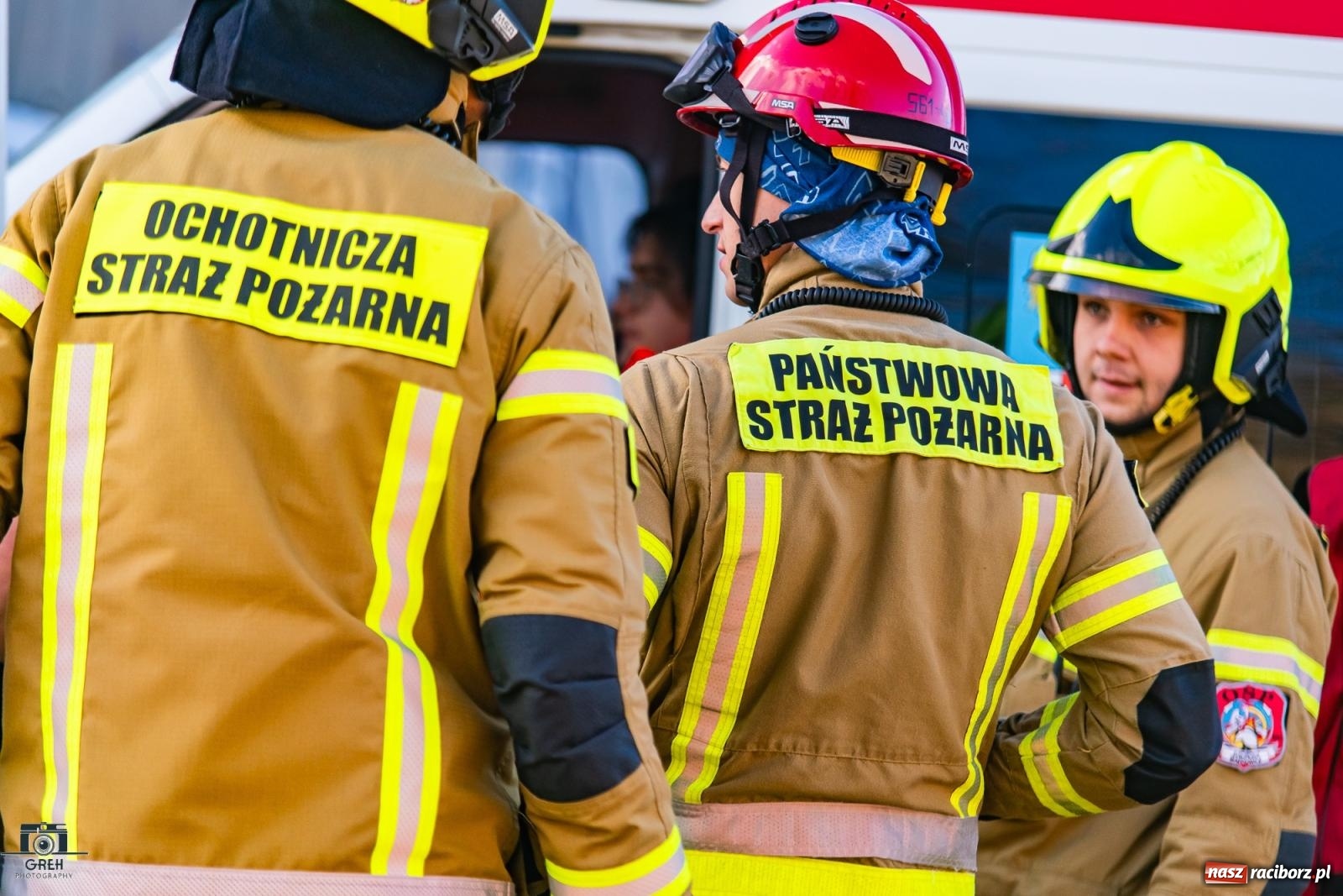 Zdjęcie w galerii na portalu naszraciborz.pl: Służby w akcji przy Cegielnianej. Powiatowe manewry w Raciborzu [FOTO i WIDEO] wiadomości z regionu