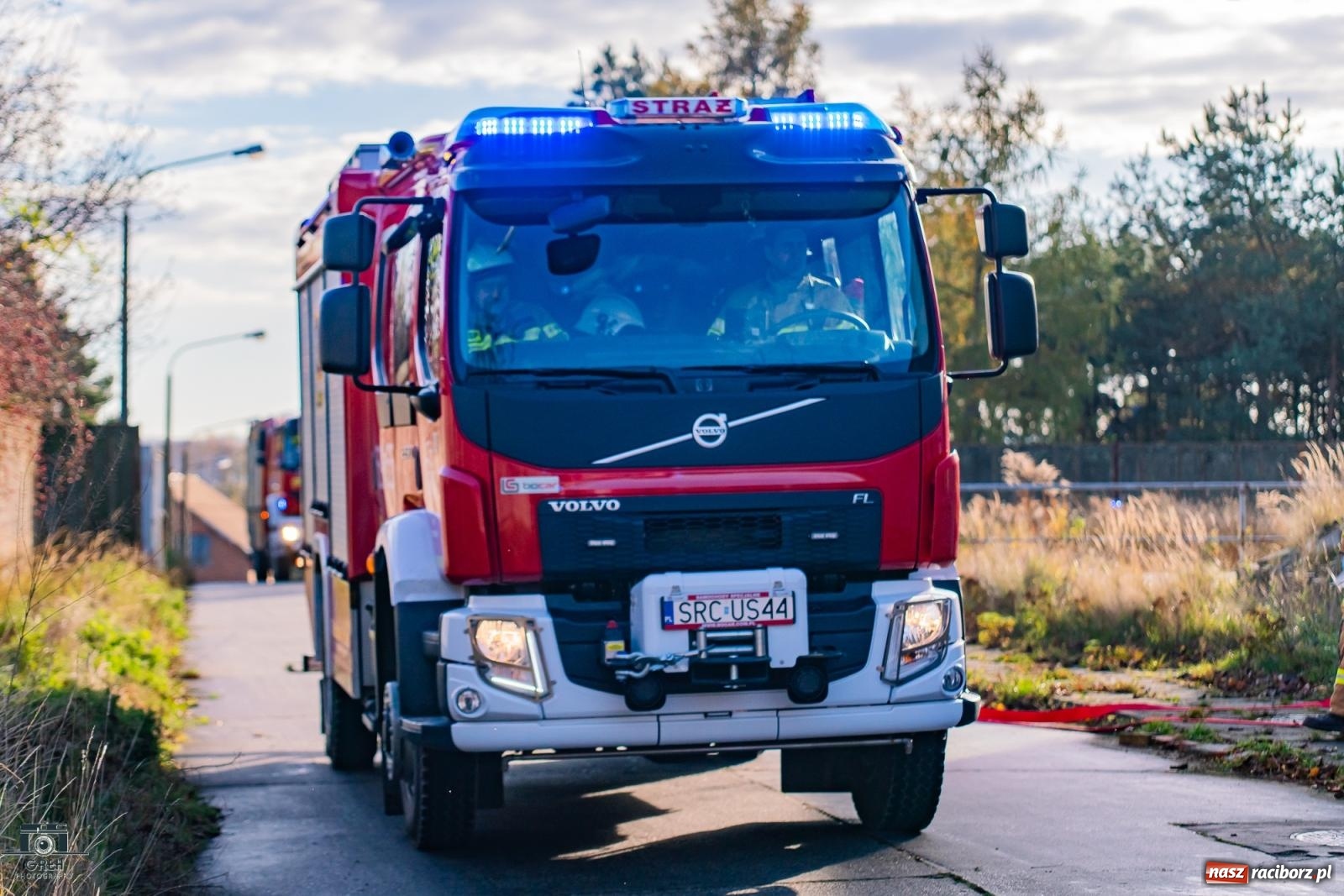 Zdjęcie w galerii na portalu naszraciborz.pl: Służby w akcji przy Cegielnianej. Powiatowe manewry w Raciborzu [FOTO i WIDEO] wiadomości z regionu
