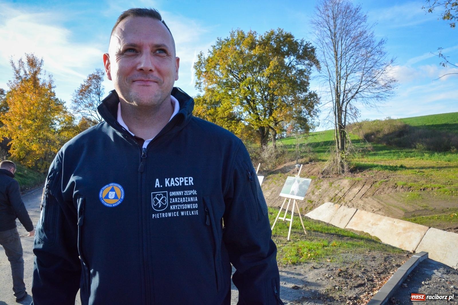 Zdjęcie w galerii na portalu naszraciborz.pl: W Pawłowie oddano do użytku zbiorniki retencyjne. Mają zapobiec podtopieniom wsi [FOTO i WIDEO] wiadomości z regionu