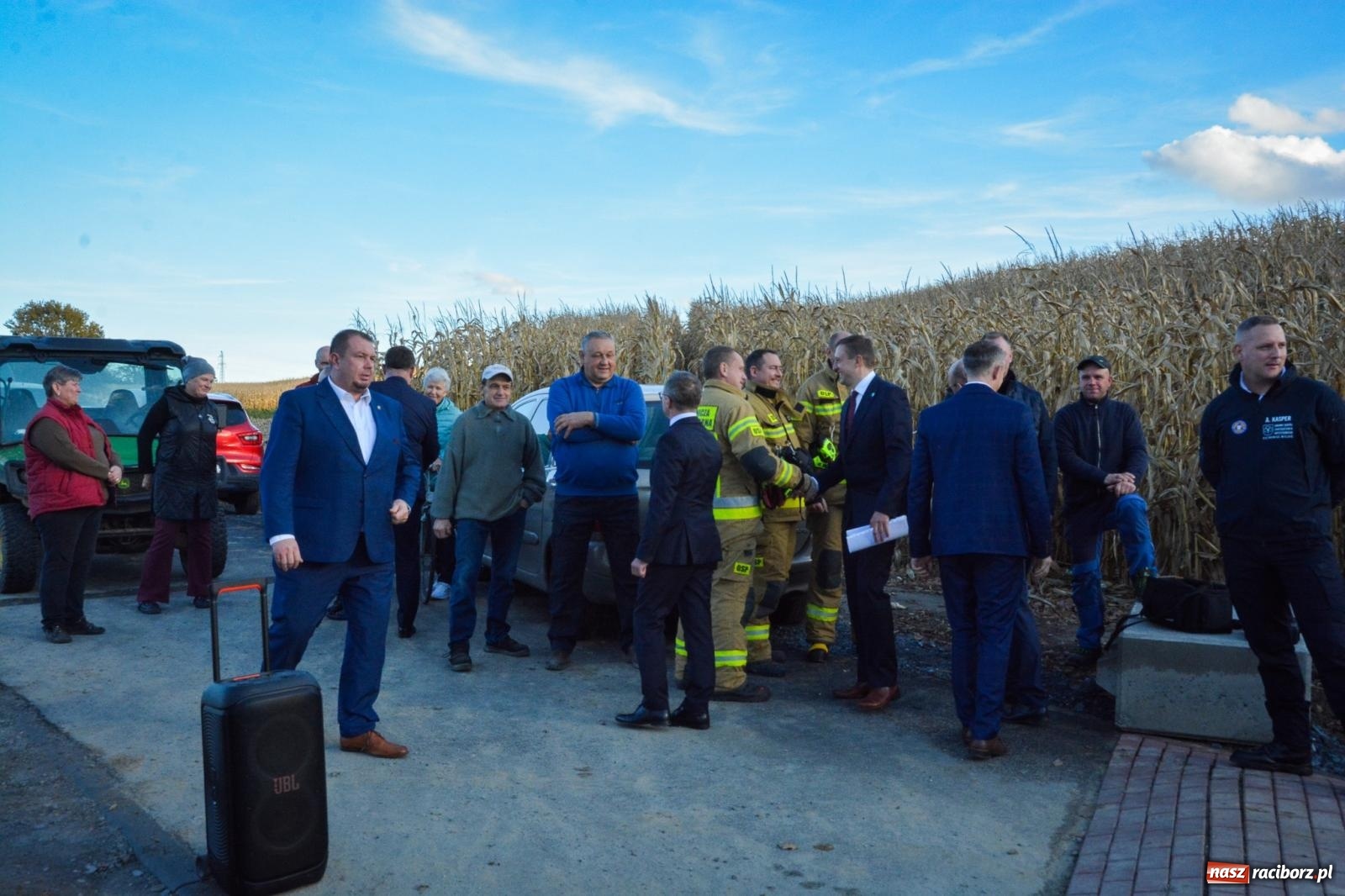 Zdjęcie w galerii na portalu naszraciborz.pl: W Pawłowie oddano do użytku zbiorniki retencyjne. Mają zapobiec podtopieniom wsi [FOTO i WIDEO] wiadomości z regionu