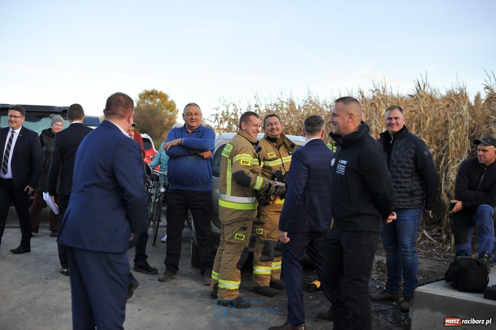 Zdjęcie w galerii na portalu naszraciborz.pl: W Pawłowie oddano do użytku zbiorniki retencyjne. Mają zapobiec podtopieniom wsi [FOTO i WIDEO] wiadomości z regionu