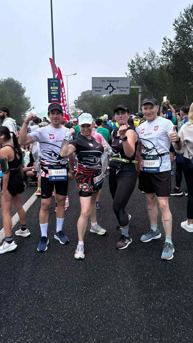 Zdjęcie w galerii na portalu naszraciborz.pl: Raciborzanie na trasie maratonu w Lizbonie wiadomości z regionu