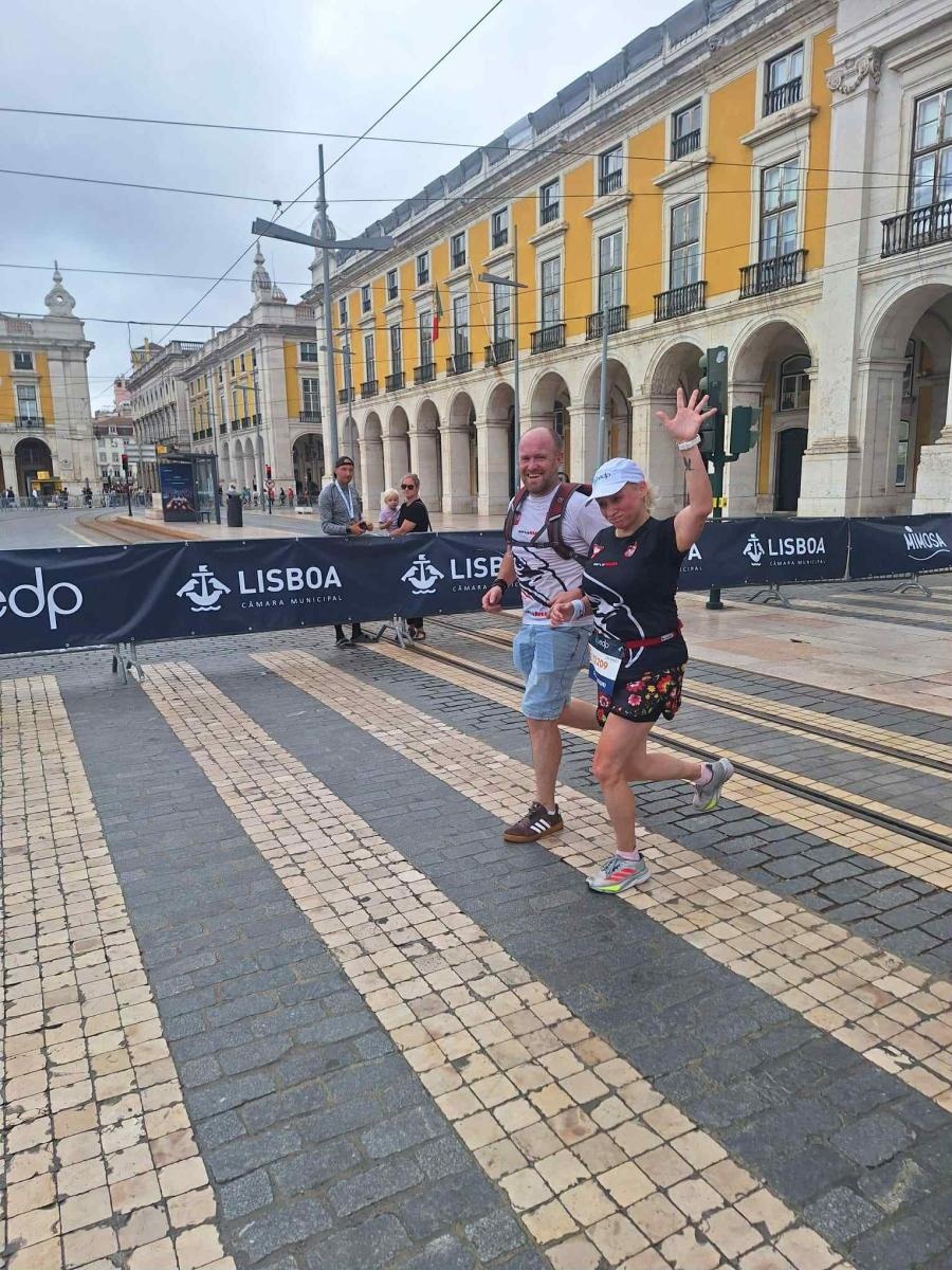 Zdjęcie w galerii na portalu naszraciborz.pl: Raciborzanie na trasie maratonu w Lizbonie wiadomości z regionu