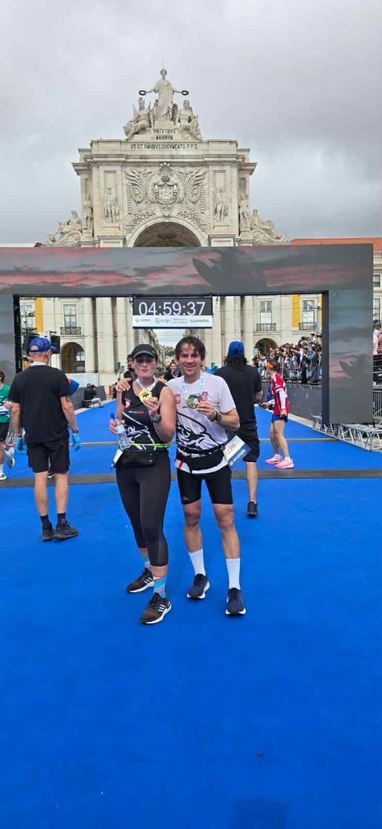 Zdjęcie w galerii na portalu naszraciborz.pl: Raciborzanie na trasie maratonu w Lizbonie wiadomości z regionu