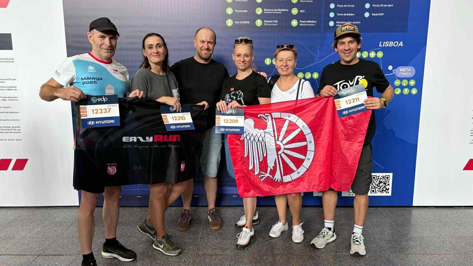 Zdjęcie w galerii na portalu naszraciborz.pl: Raciborzanie na trasie maratonu w Lizbonie wiadomości z regionu