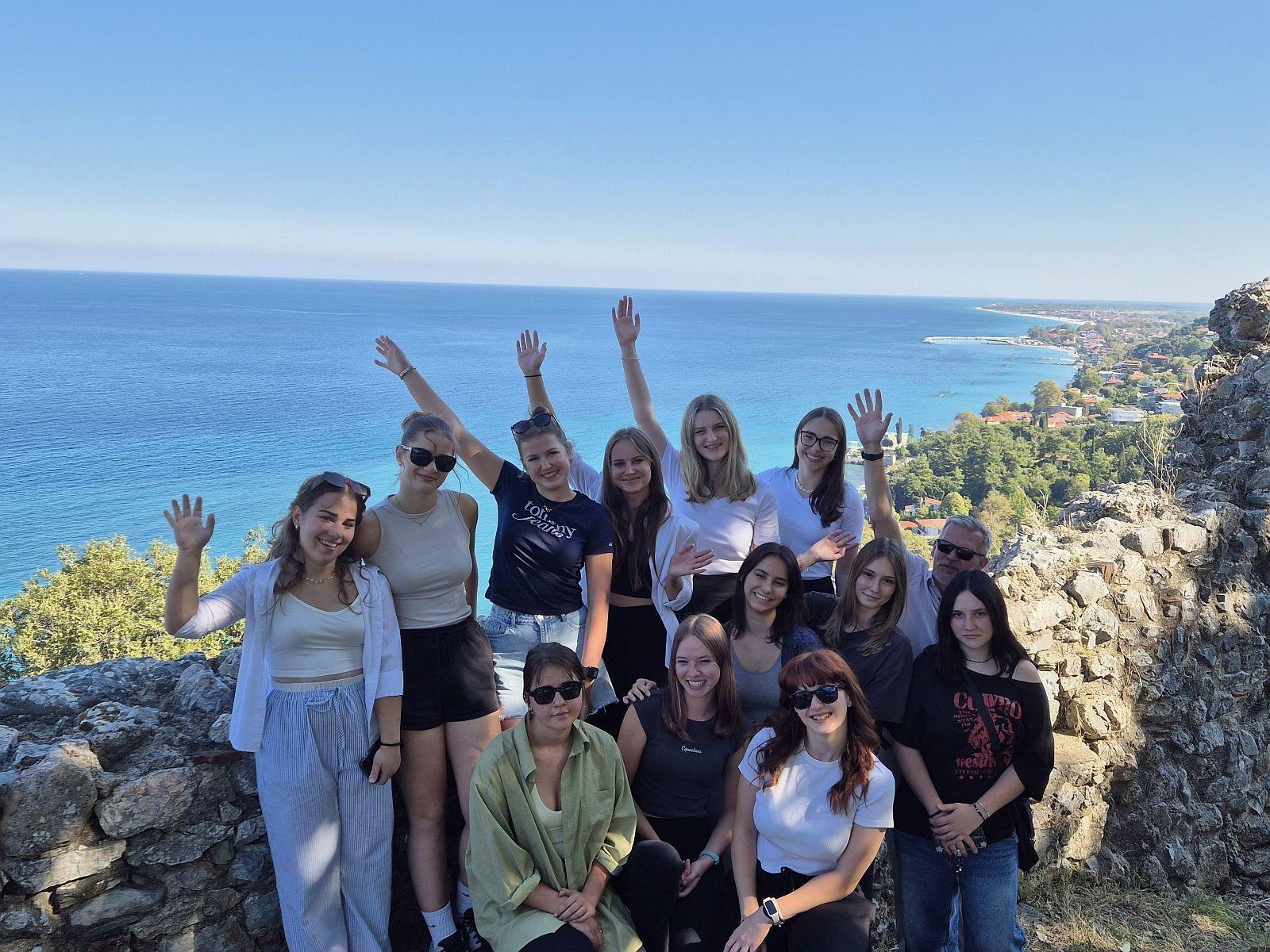 Zdjęcie w galerii na portalu naszraciborz.pl: CKZiU nr 1 Racibórz: ze szkolnej ławki… prosto na greckie słońce! wiadomości z regionu