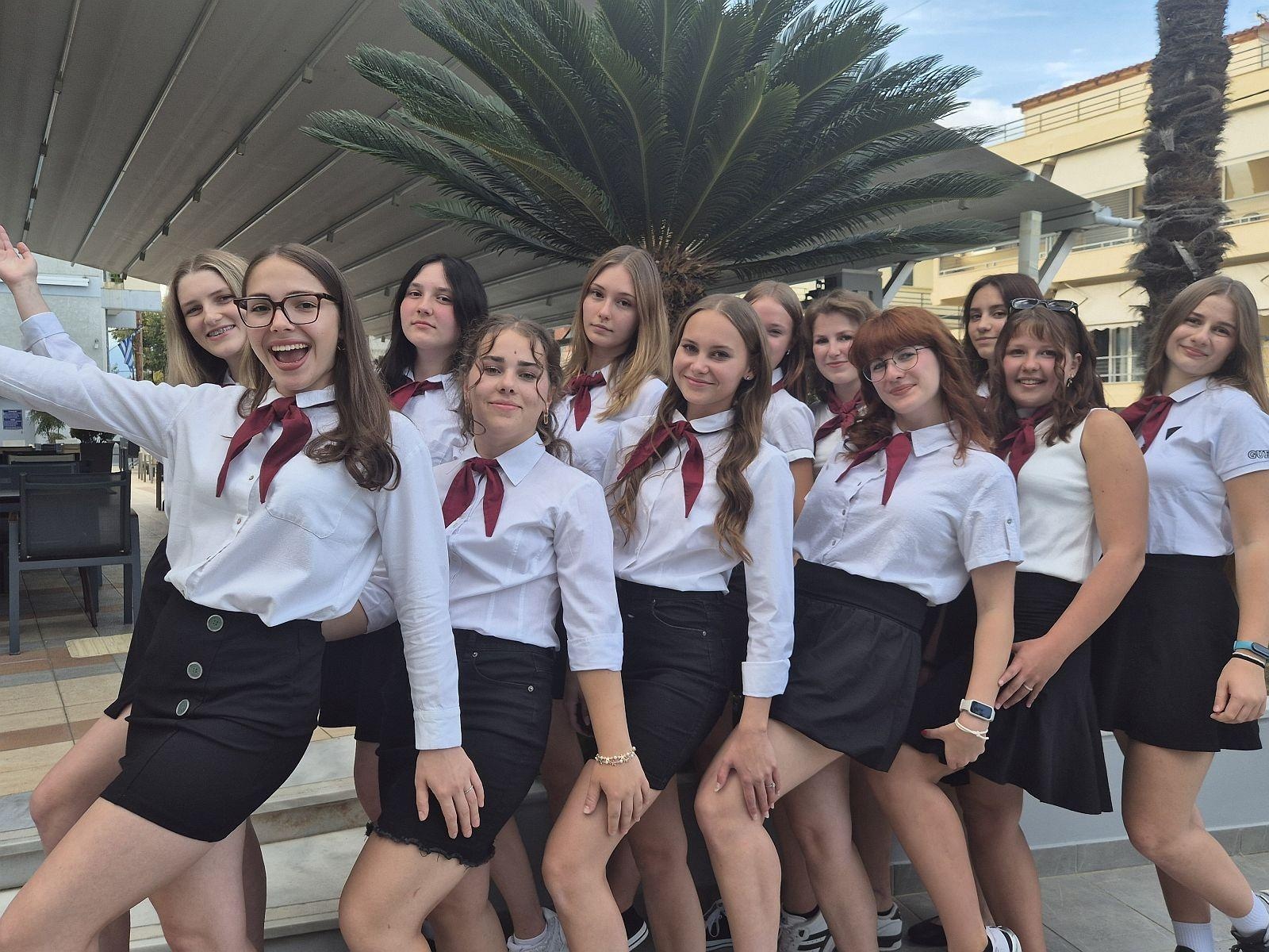 Zdjęcie w galerii na portalu naszraciborz.pl: CKZiU nr 1 Racibórz: ze szkolnej ławki… prosto na greckie słońce! wiadomości z regionu