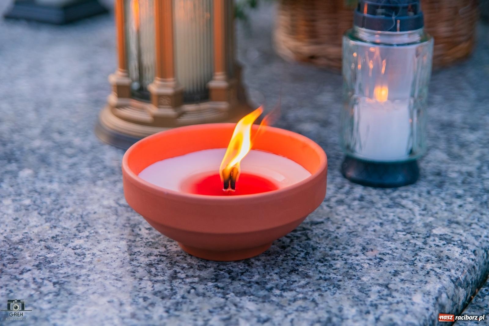 Zdjęcie w galerii na portalu naszraciborz.pl: Uroczystość Wszystkich Świętych na cmentarzu Jeruzalem w Raciborzu [FOTO i WIDEO] wiadomości z regionu