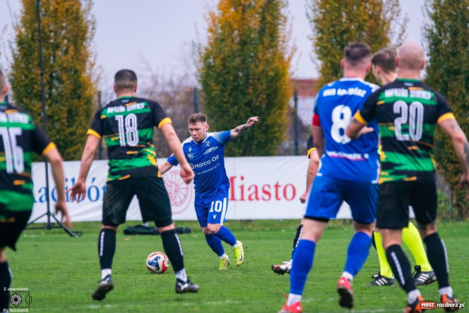 Zdjęcie w galerii na portalu naszraciborz.pl: Unia Racibórz trzy punkty na koncie wita po dublecie Witta [FOTO] wiadomości z regionu