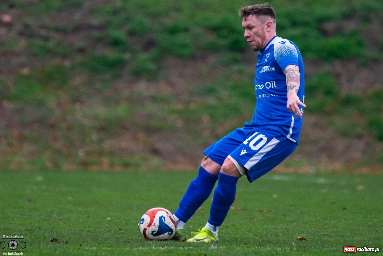 Zdjęcie w galerii na portalu naszraciborz.pl: Unia Racibórz trzy punkty na koncie wita po dublecie Witta [FOTO] wiadomości z regionu