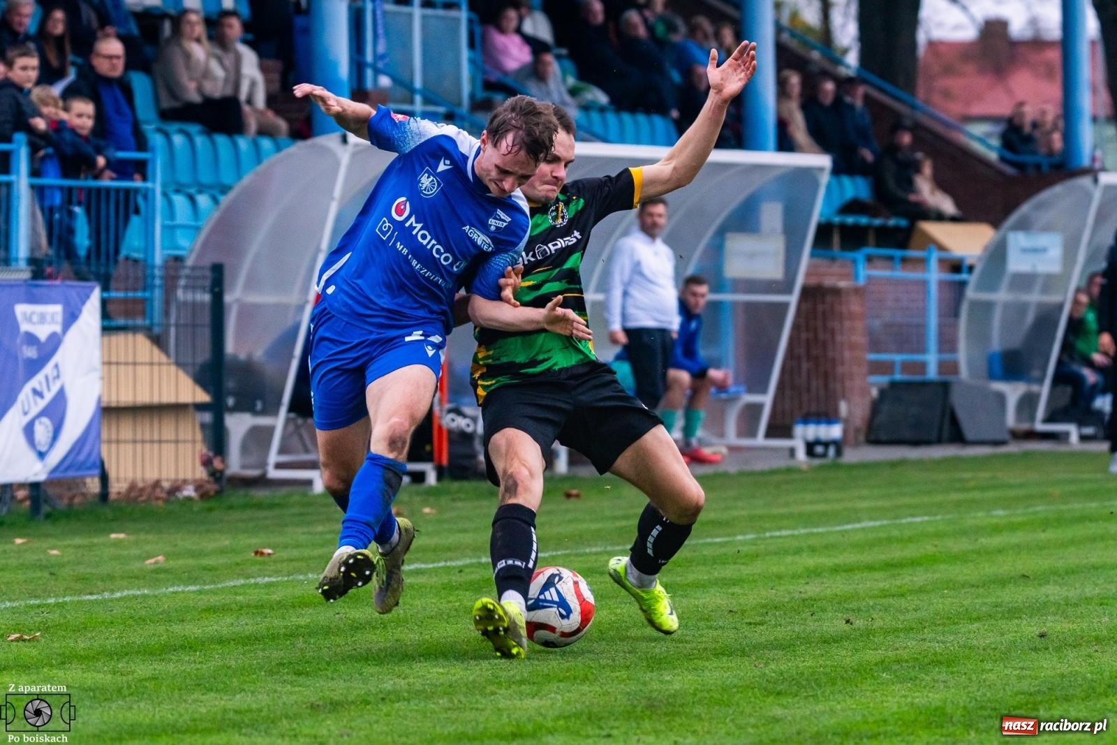 Zdjęcie w galerii na portalu naszraciborz.pl: Unia Racibórz trzy punkty na koncie wita po dublecie Witta [FOTO] wiadomości z regionu