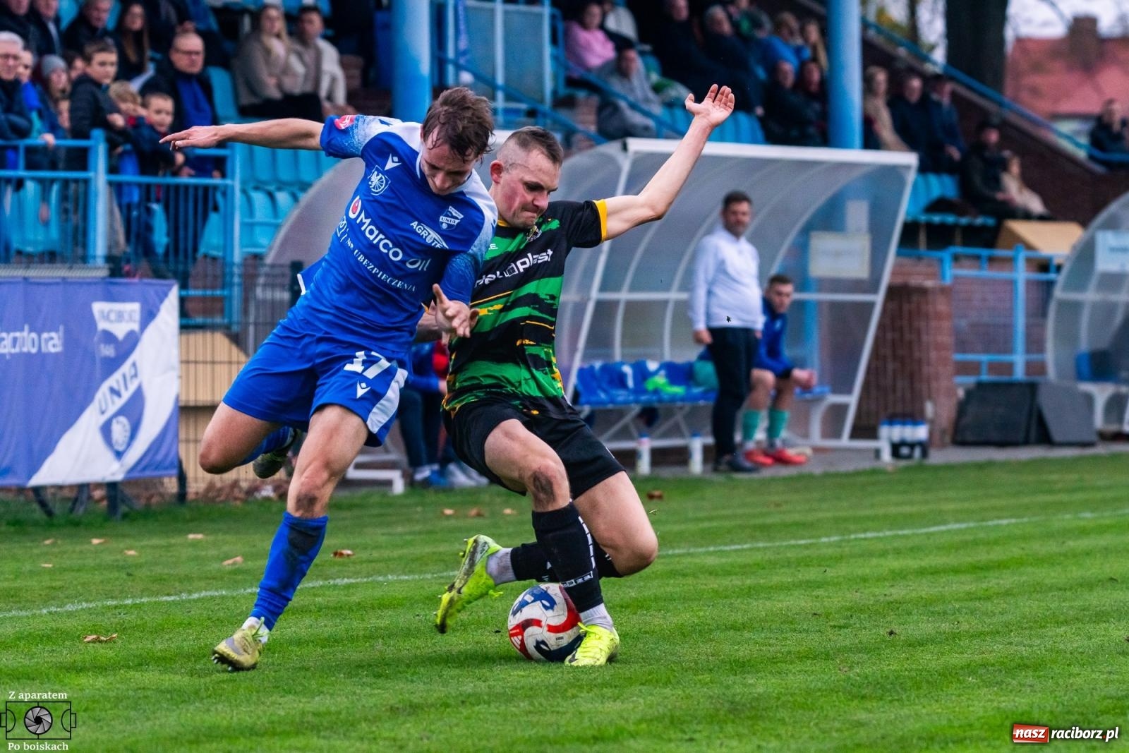 Zdjęcie w galerii na portalu naszraciborz.pl: Unia Racibórz trzy punkty na koncie wita po dublecie Witta [FOTO] wiadomości z regionu
