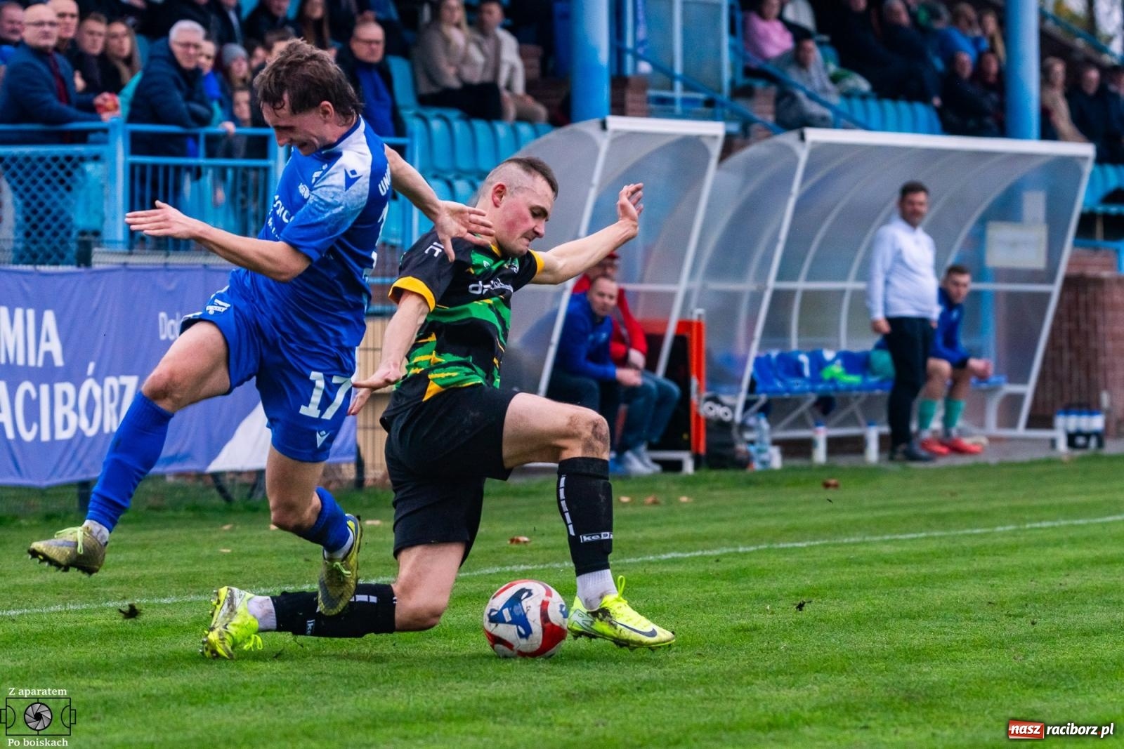 Zdjęcie w galerii na portalu naszraciborz.pl: Unia Racibórz trzy punkty na koncie wita po dublecie Witta [FOTO] wiadomości z regionu