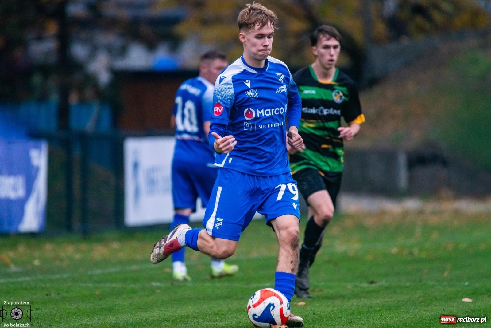 Zdjęcie w galerii na portalu naszraciborz.pl: Unia Racibórz trzy punkty na koncie wita po dublecie Witta [FOTO] wiadomości z regionu
