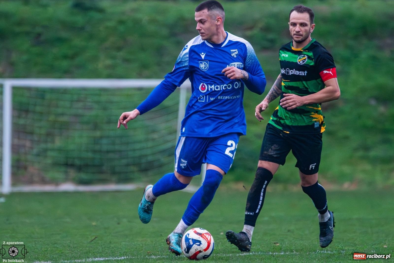 Zdjęcie w galerii na portalu naszraciborz.pl: Unia Racibórz trzy punkty na koncie wita po dublecie Witta [FOTO] wiadomości z regionu