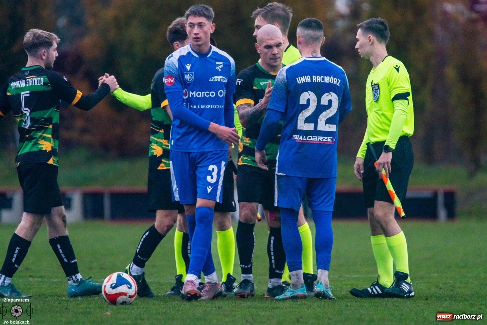 Zdjęcie w galerii na portalu naszraciborz.pl: Unia Racibórz trzy punkty na koncie wita po dublecie Witta [FOTO] wiadomości z regionu