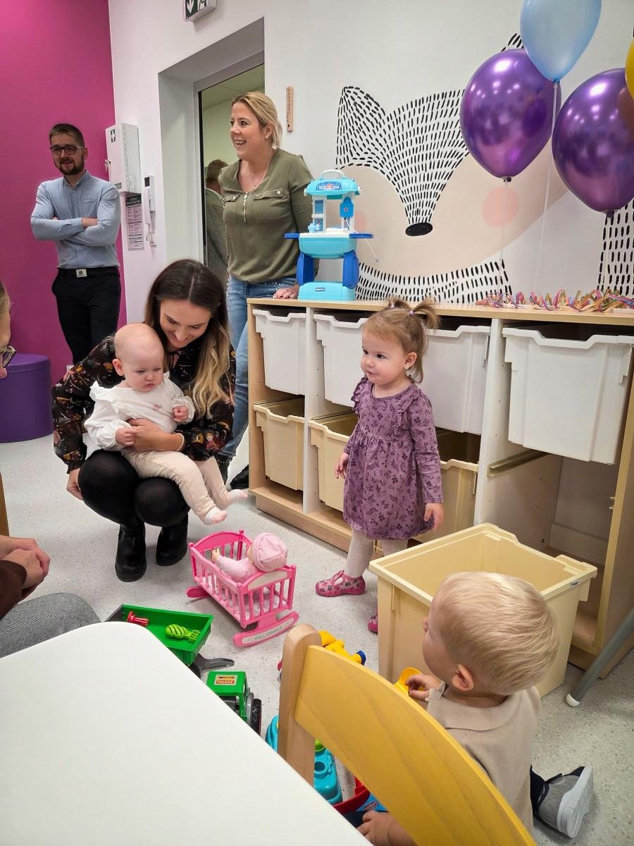 Zdjęcie w galerii na portalu naszraciborz.pl: Nowy żłobek w Pietraszynie już otwarty – pierwsza taka placówka w gminie Krzanowice wiadomości z regionu