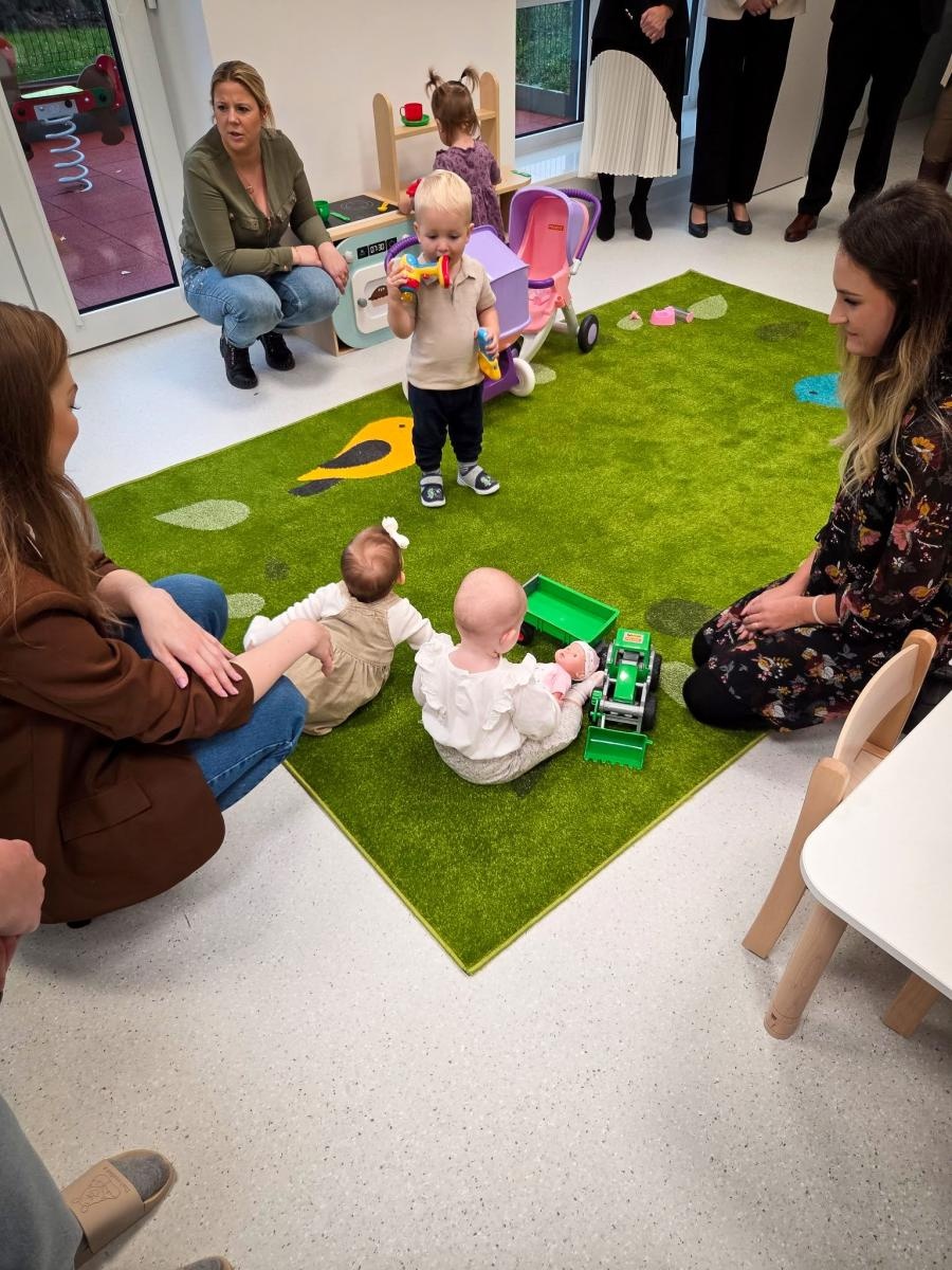 Zdjęcie w galerii na portalu naszraciborz.pl: Nowy żłobek w Pietraszynie już otwarty – pierwsza taka placówka w gminie Krzanowice wiadomości z regionu